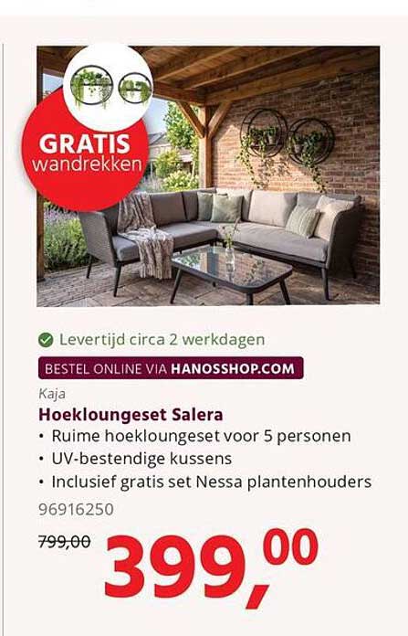 Hoekloungeset Salera