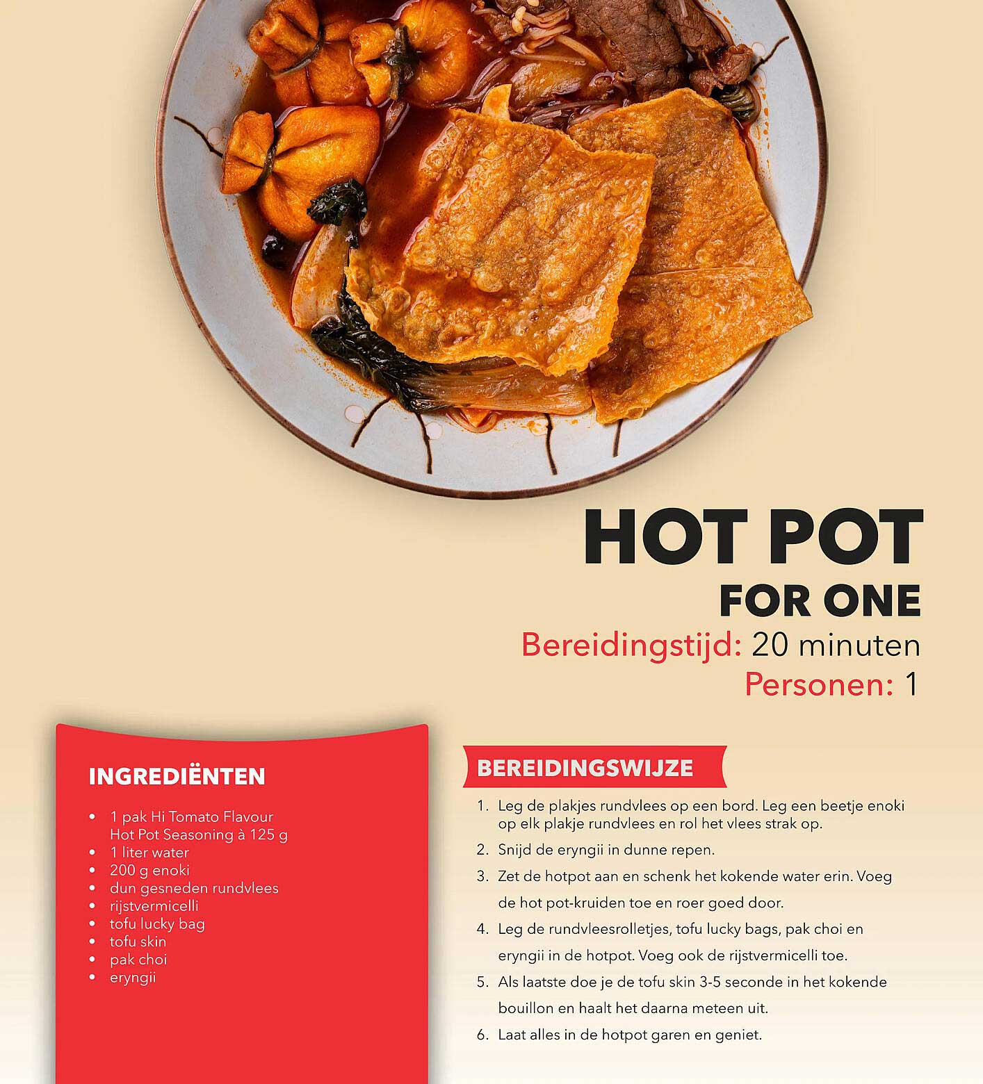 HOT POT FOR ONE