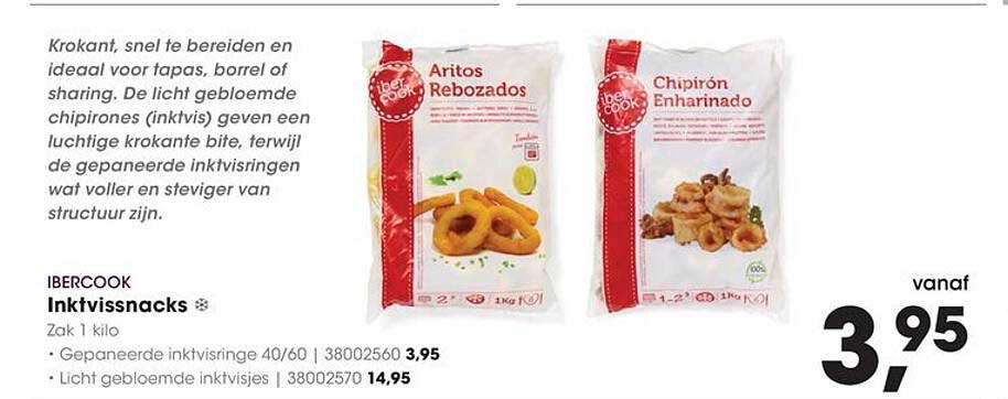 Ibercook Inktvissnacks