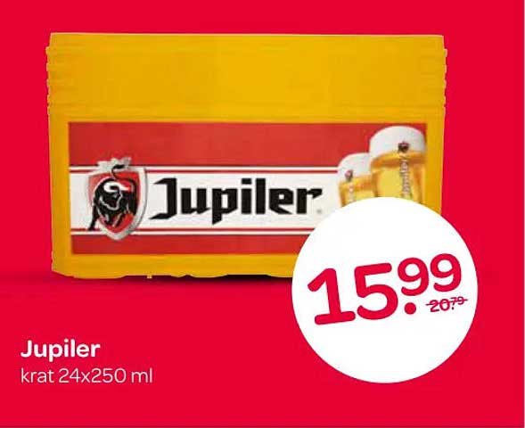 Jupiler krat 24x250 ml
