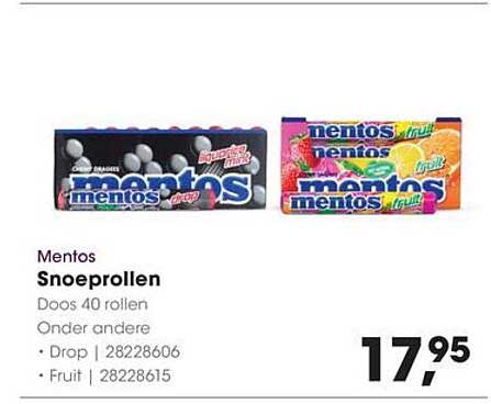 Mentos Snoeprollen