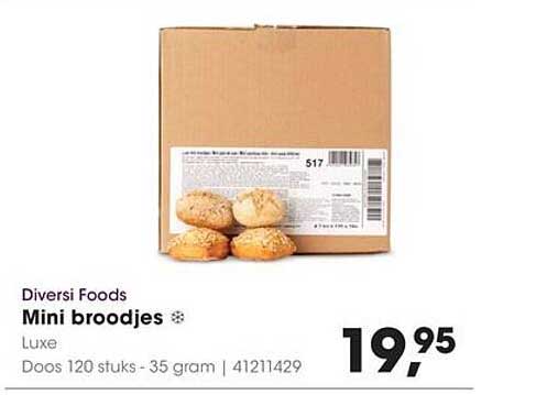 Mini broodjes Luxe