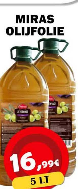MIRAS OLIJFOLIE