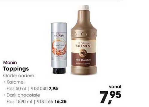 Monin Toppings