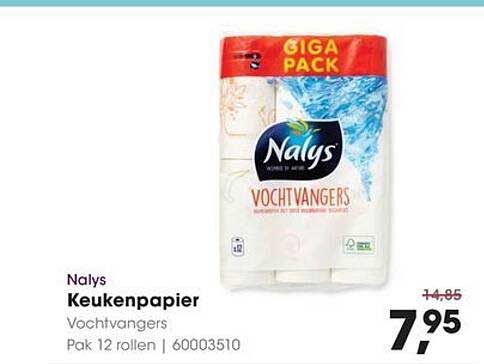 Nalys Keukenpapier Vochtvangers