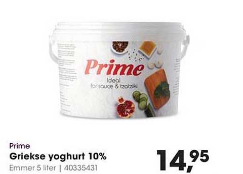 Prime Griekse yoghurt 10%