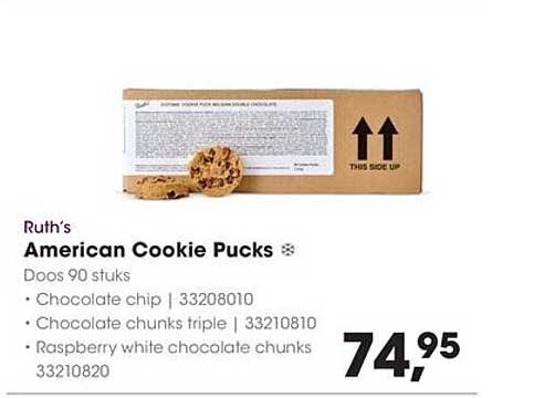 Ruth’s American Cookie Pucks