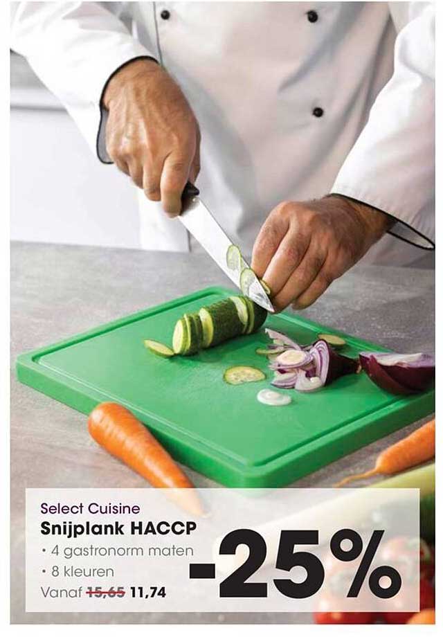 Select Cuisine Snijplank HACCP -25%