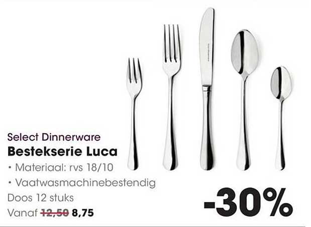 Select Dinnerware Bestekserie Luca