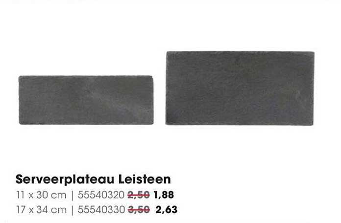 Serveerplateau Leisteen