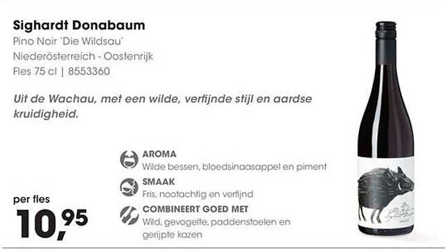 Sighardt Donabaum Pino Noir 'Die Wildsau'