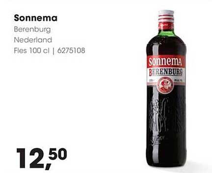 Sonnema Beerenburg Nederland Fles 100 cl | 6275108