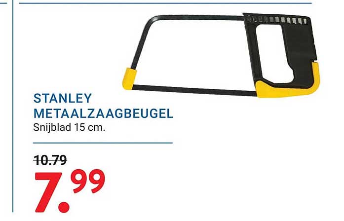 STANLEY METAALZAAGBEUGEL