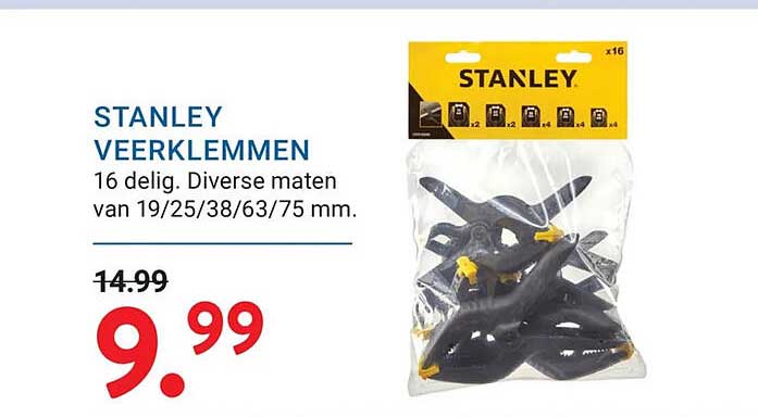 STANLEY VEERKLEMMEN