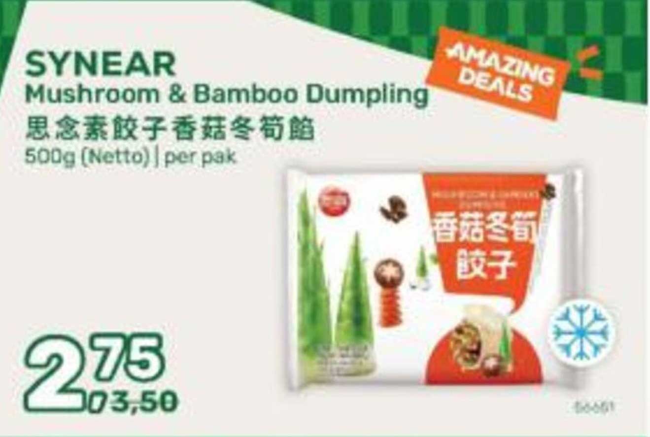 SYNEAR Mushroom & Bamboo Dumpling