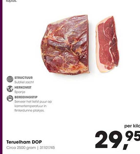 Teruelham DOP
