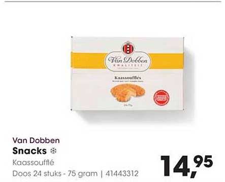 Van Dobben Snacks Kaassoufflé