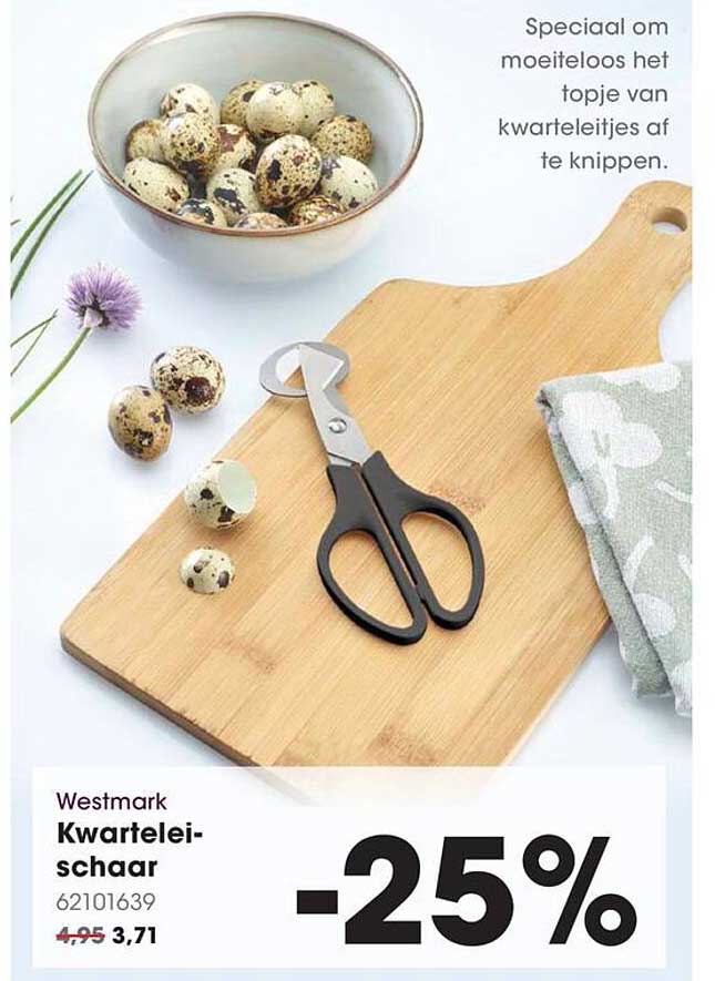 Westmark Kwartelei-schaar