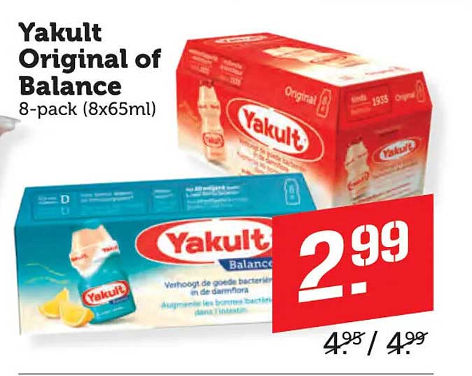 Yakult Original of Balance 8-pack (8x65ml)