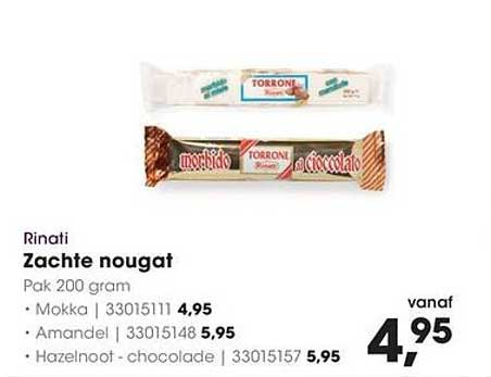 Zachte nougat