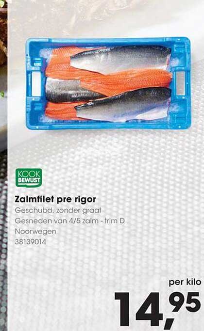 Zalmfilet pre rigor