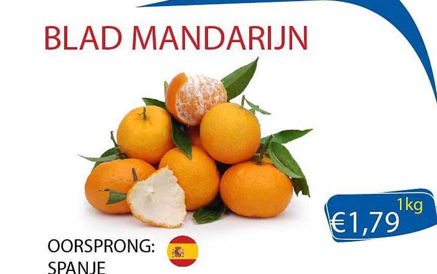 BLAD MANDARIJN