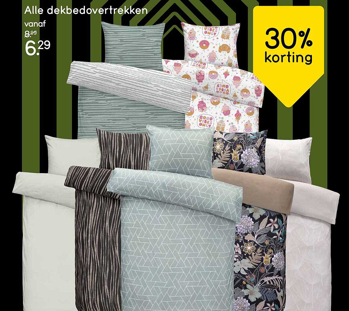 Alle dekbedovertrekken vanaf 6.29