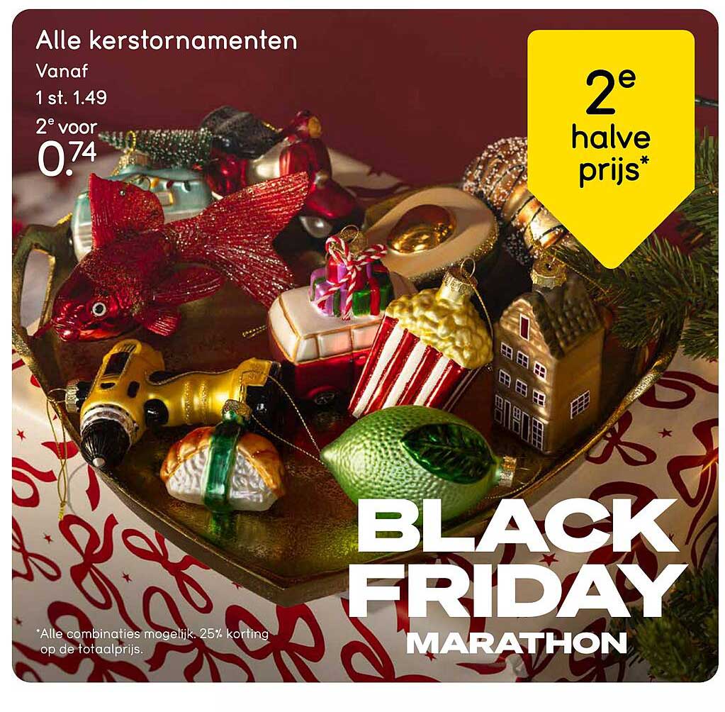 Alle kerstornamenten