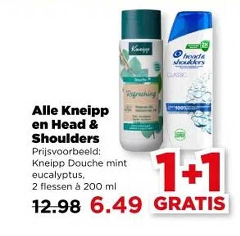 Alle Kneipp en Head & Shoulders