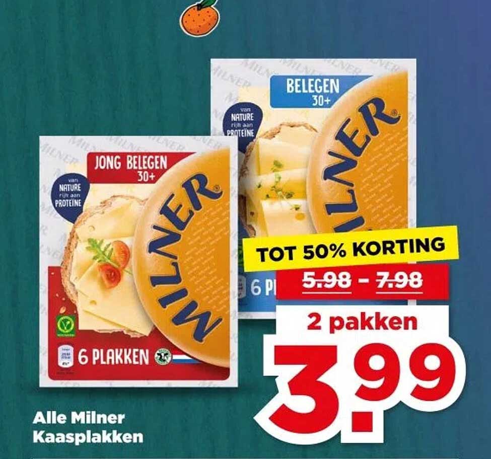 Alle Milner Kaasplakken