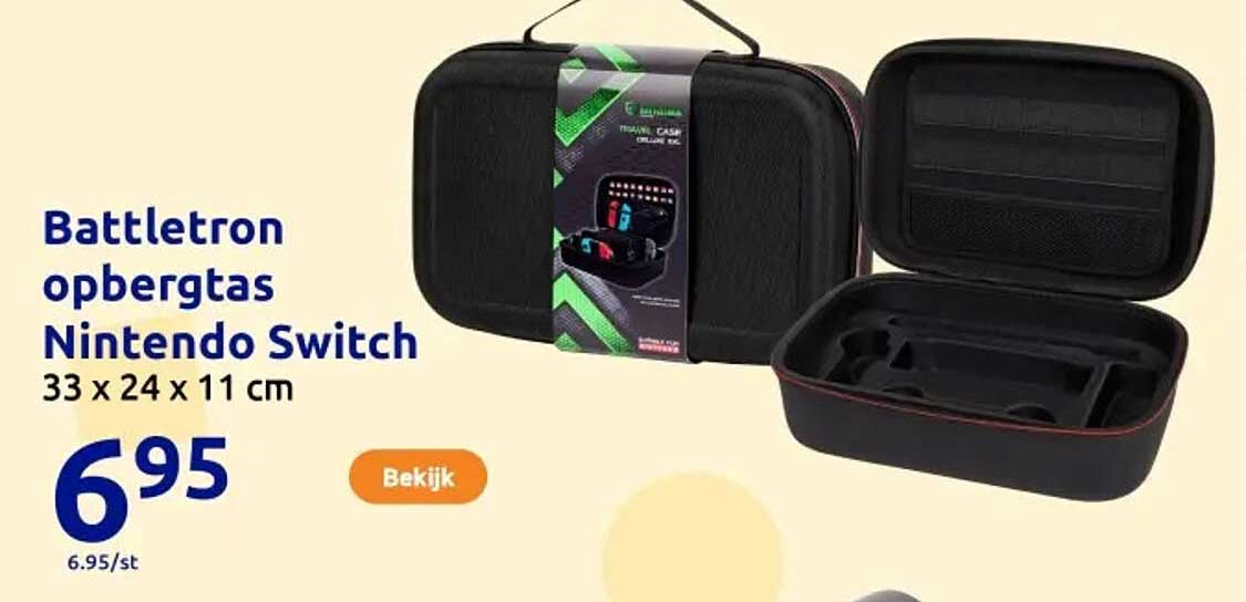 Battletron opbergtas Nintendo Switch