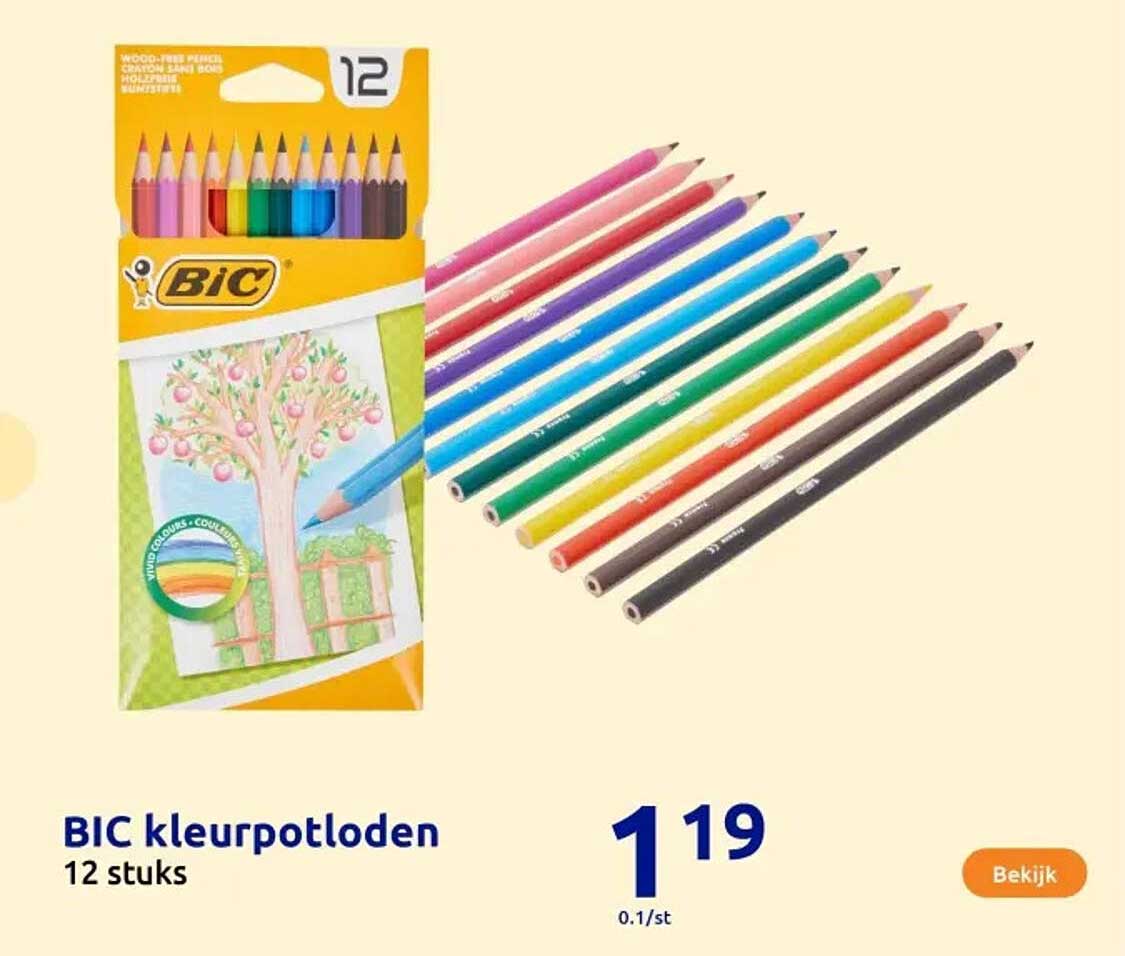 BIC kleurpotloden 12 stuks