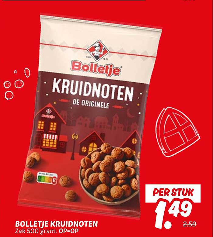 BOLLETJE KRUIDNOTEN