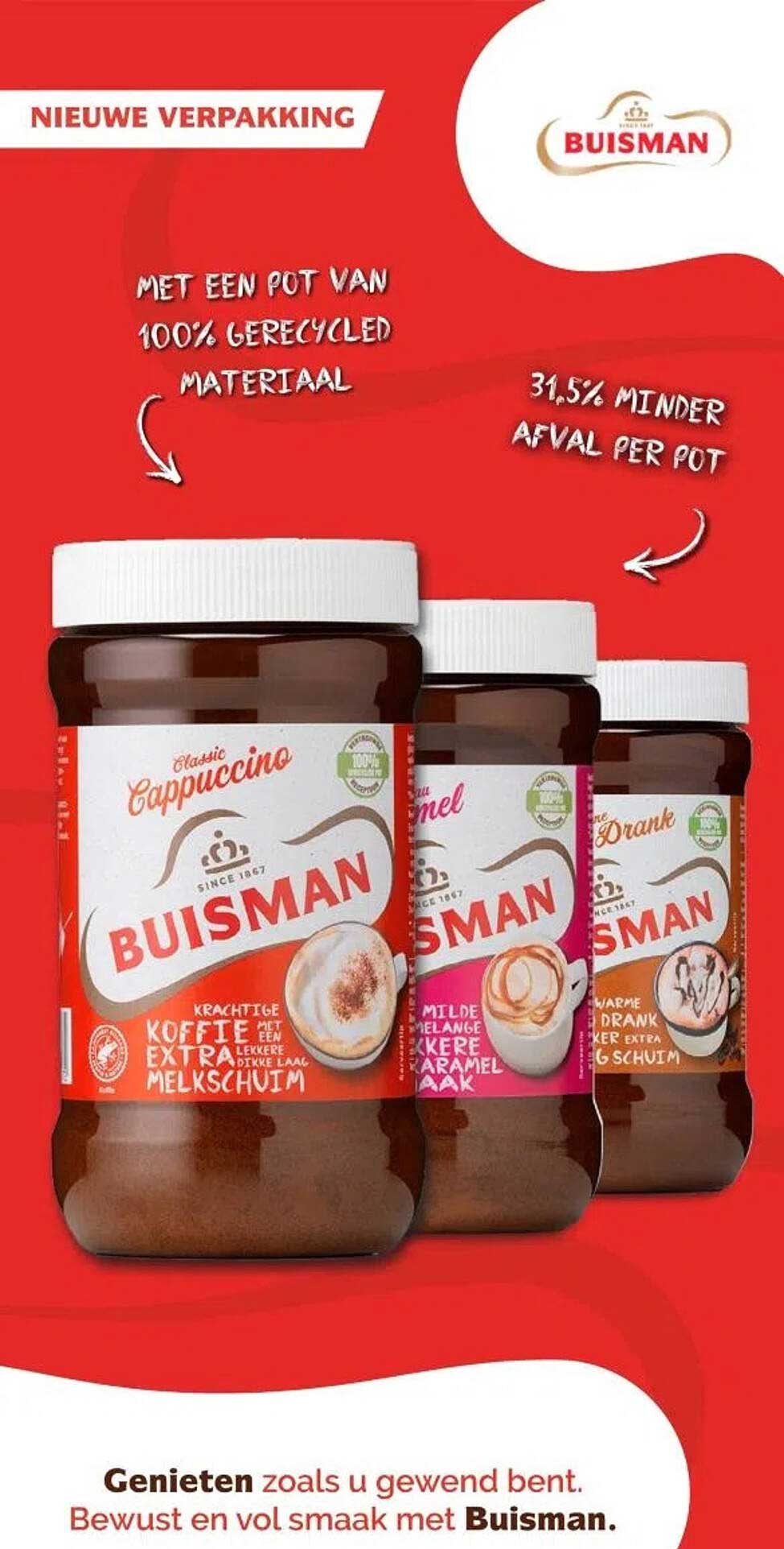 Buisman Koffie Melkschuim Potten