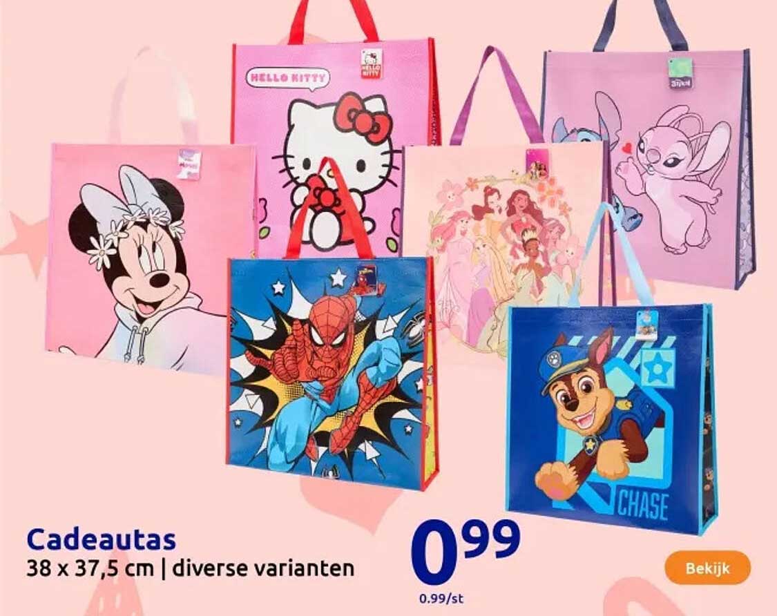 Cadeautas 38 x 37,5 cm | diverse varianten
