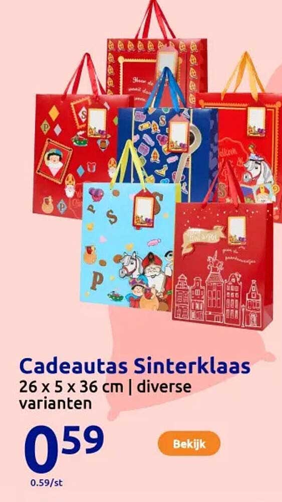 Cadeautas Sinterklaas