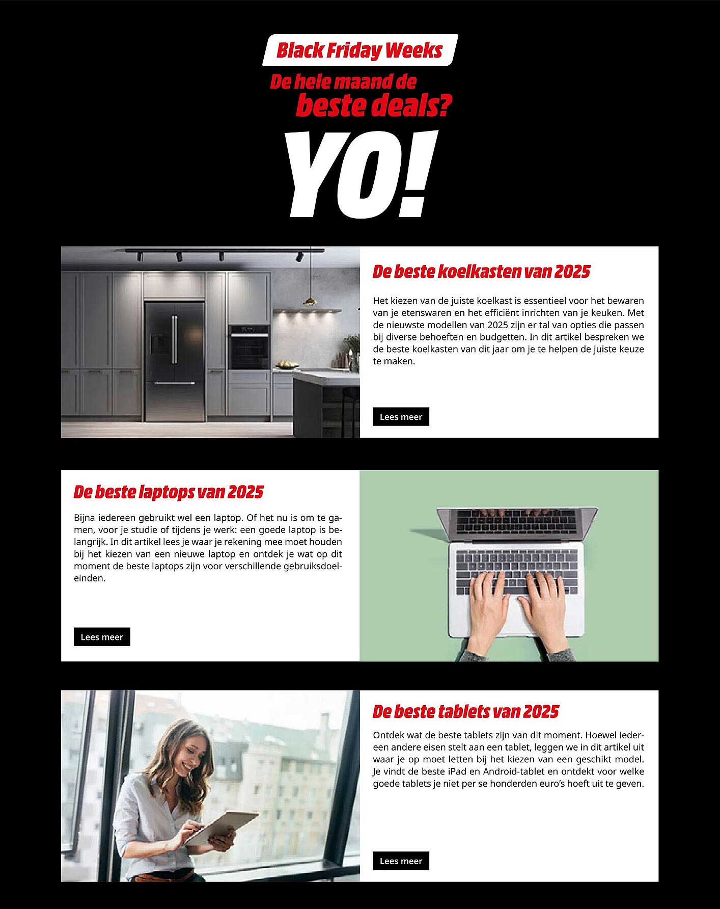 De beste koelkasten van 2025