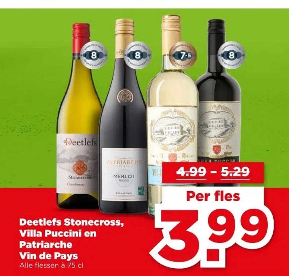 Deetlefs Stonecross, Villa Puccini en Patriarche Vin de Pays