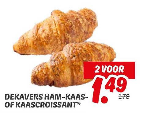 DEKAVERS HAM-KAAS- OF KAASCROISSANT*