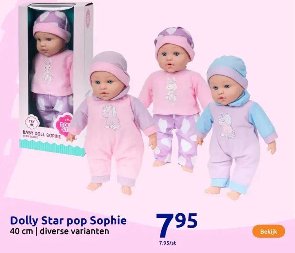 Dolly Star pop Sophie 40 cm | diverse varianten