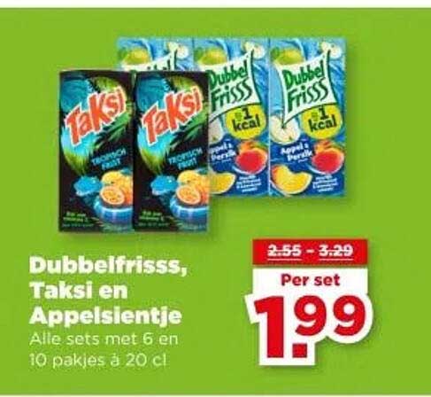 DubbelFrisss, Taksi en Appelsientje