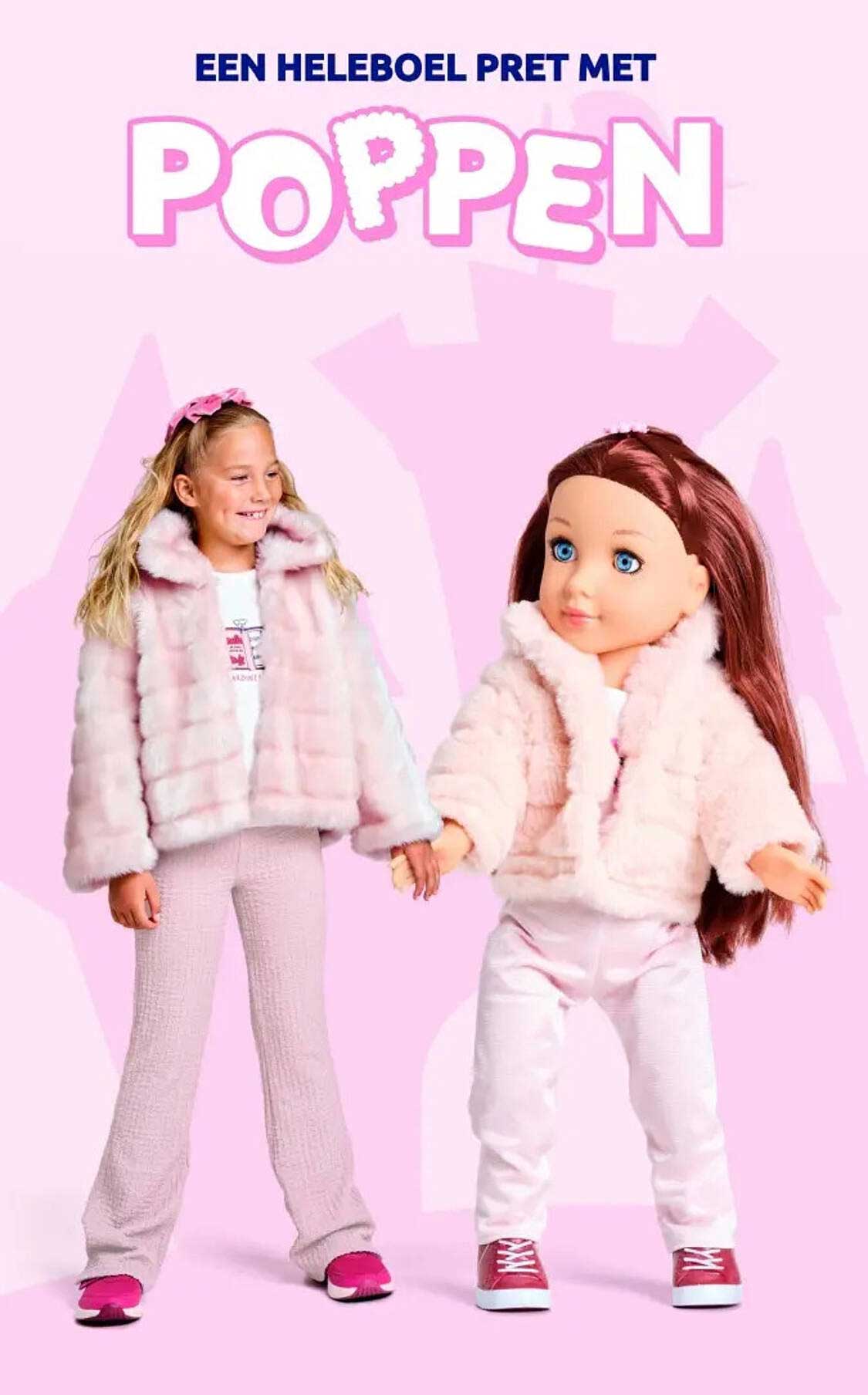 Een heleboel pret met poppen