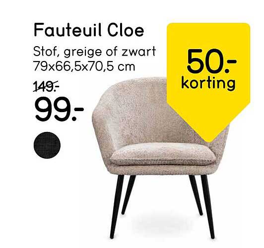 Fauteuil Cloe