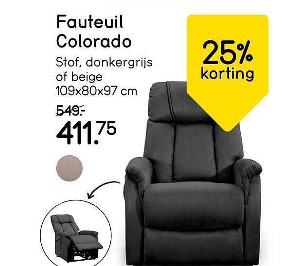 Fauteuil Colorado