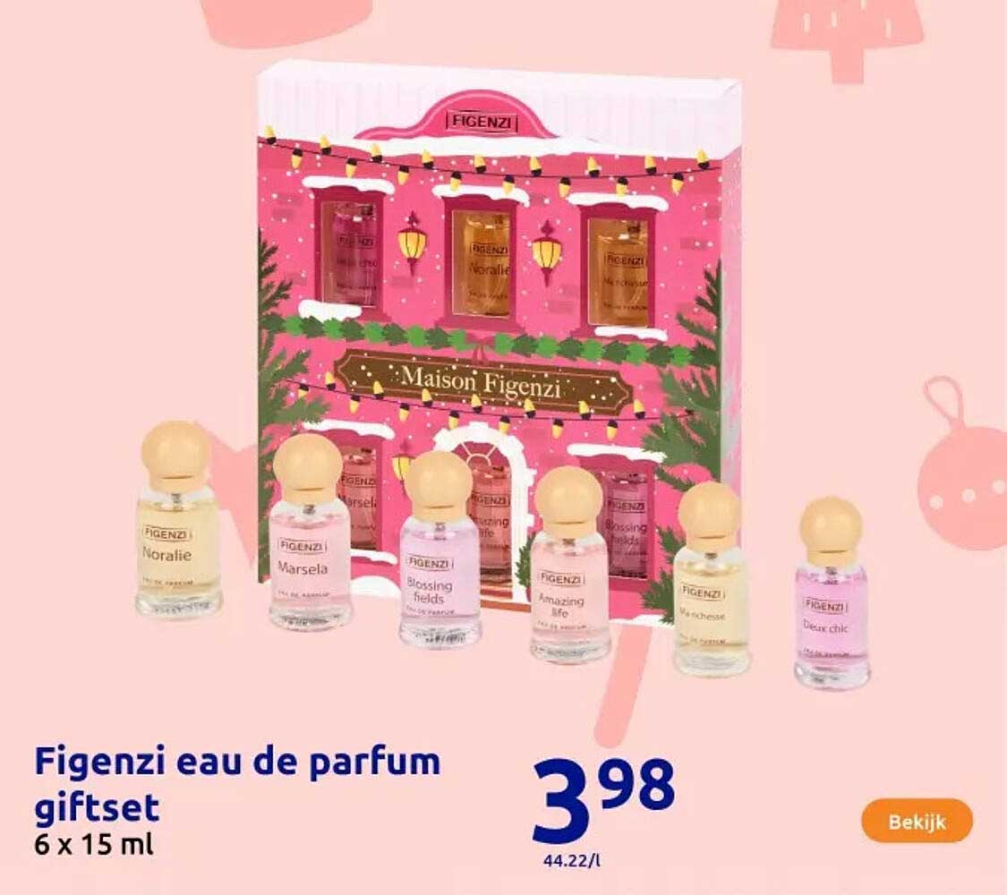 Figenzi eau de parfum giftset 6 x 15 ml