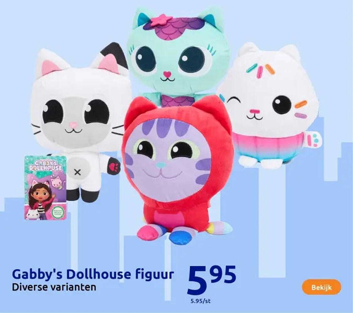 Gabby's Dollhouse figuur - Diverse varianten