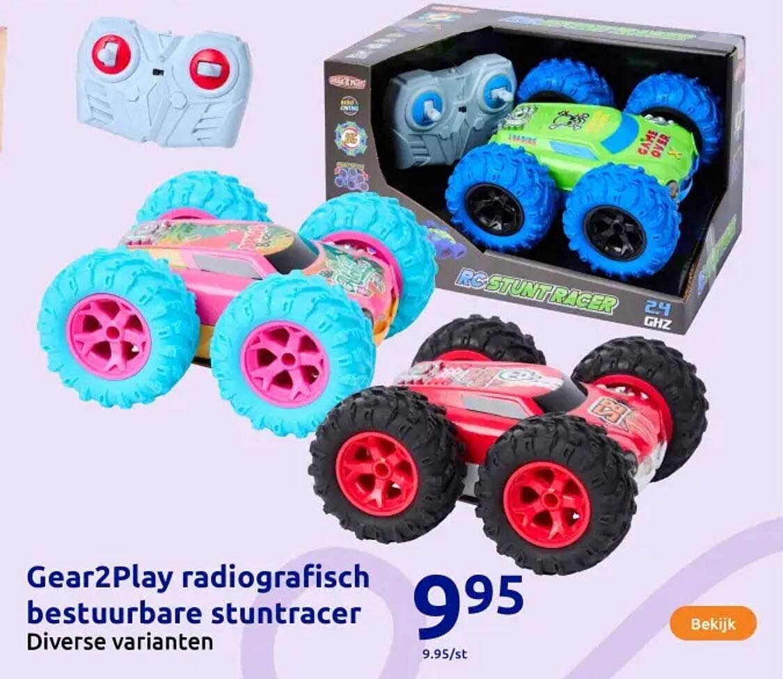 Gear2Play radiografisch bestuurbare stuntracer