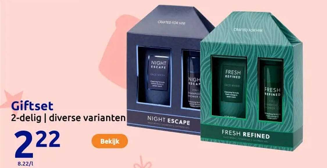 Giftset 2-delig | diverse varianten