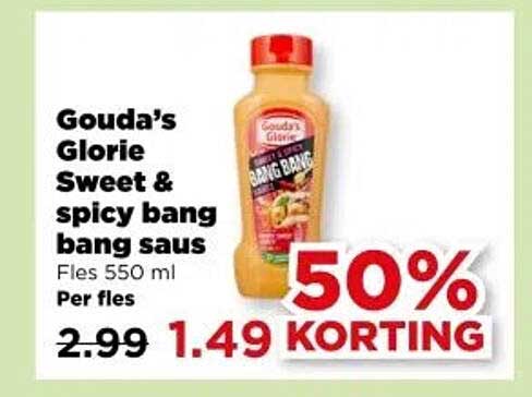 Gouda's Glorie Sweet & spicy bang bang saus