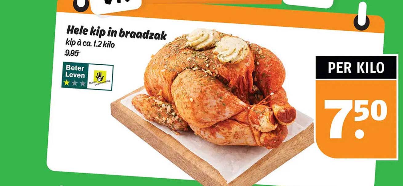 Hele Kip In Braadzak Aanbieding bij Poiesz - FolderFeest.nl